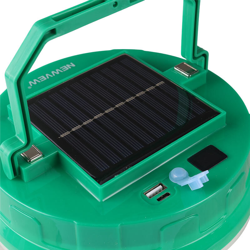 لامپ شارژی خورشیدی 300 وات Newvew NV-E961 لامپ شارژی خورشیدی 300 وات Newvew NV-E961