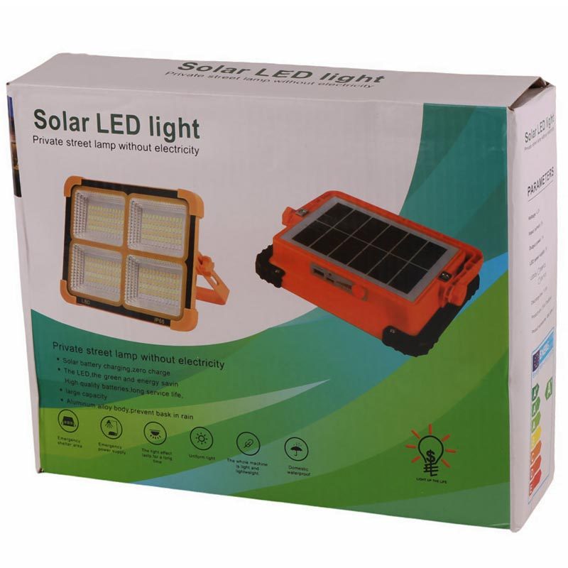 پروژکتور سیار شارژی و پاور بانک خورشیدی Led Solar Light کد 2 پروژکتور سیار شارژی و پاور بانک خورشیدی Led Solar Light کد 2