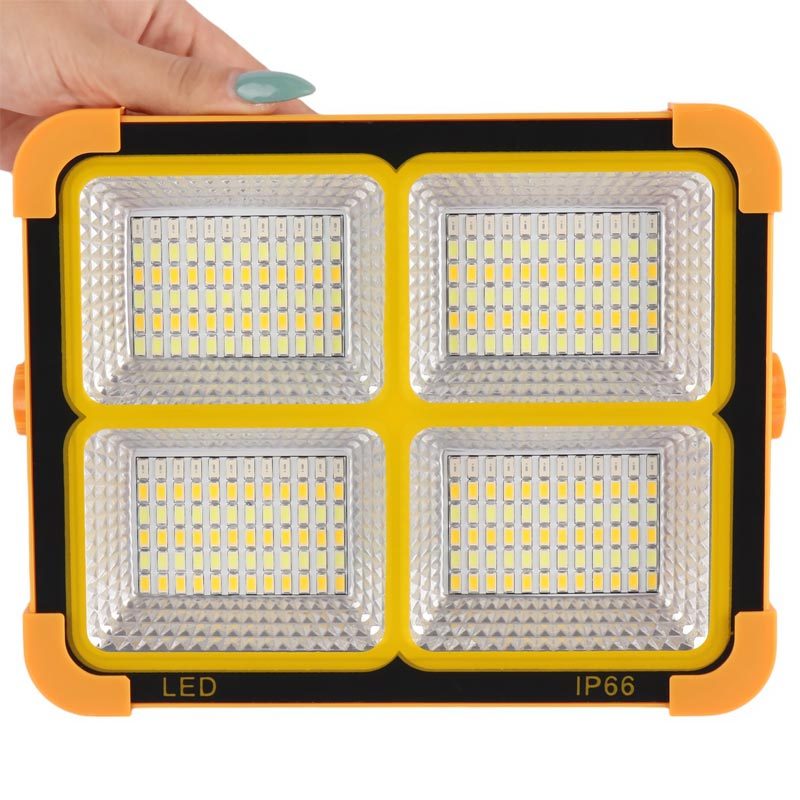 پروژکتور سیار شارژی و پاور بانک خورشیدی Led Solar Light کد 2 پروژکتور سیار شارژی و پاور بانک خورشیدی Led Solar Light کد 2