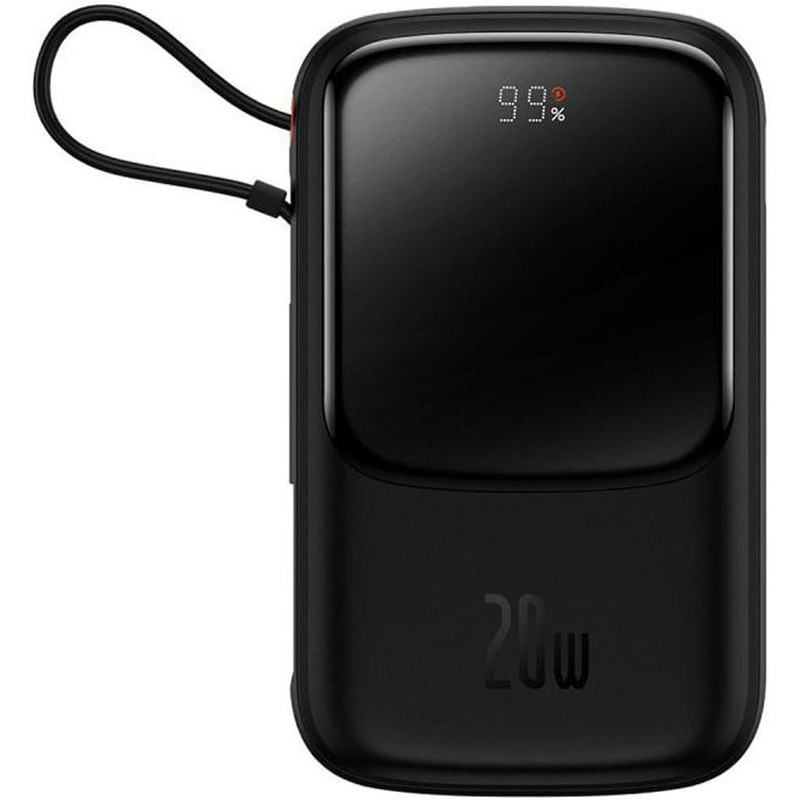 پاور بانک فست شارژ باسئوس Qpow Pro PPQD06000 PD 20W ظرفیت 10000 میلی آمپر ساعت