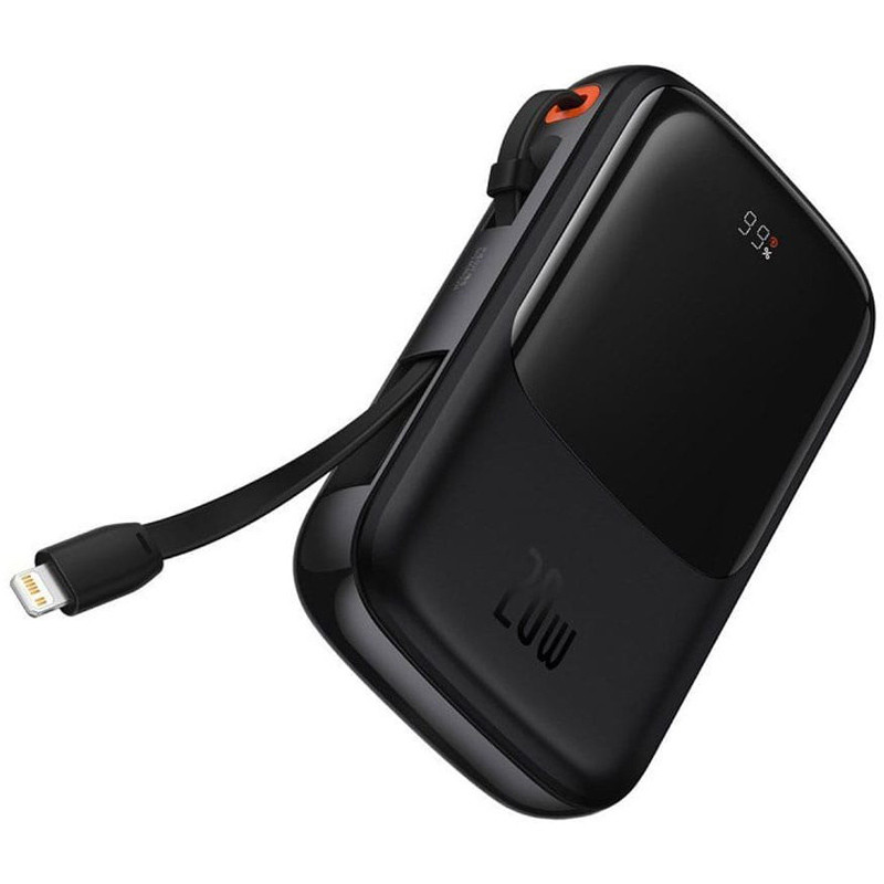 پاور بانک فست شارژ باسئوس Qpow Pro PPQD06000 PD 20W ظرفیت 10000 میلی آمپر ساعت