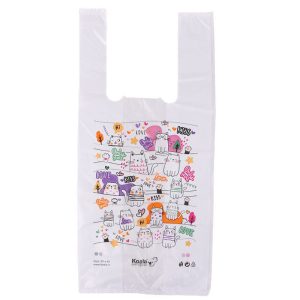 نایلون دسته دار کوالا طرح فانتزی سایز 40*30 سانتی متر بسته 100 عددی