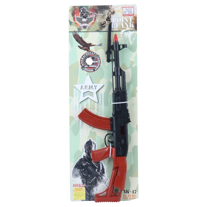 تفنگ کلاش AK47 اسباب بازی راشا کد RS007