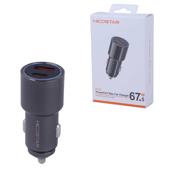 شارژر فندکی 45 وات هایکو استار CC32