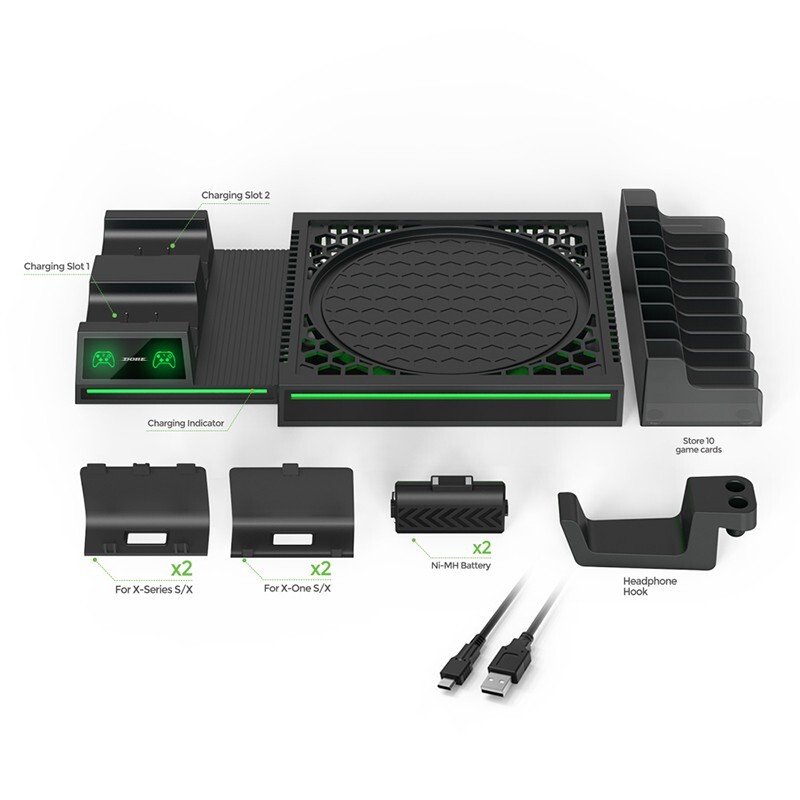پایه نگهدارنده و شارژر دسته بازی Xbox دابی TYX-1622