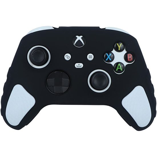 روکش دسته بازی Xbox X/S استوپ دار مشکی سفید کد 1