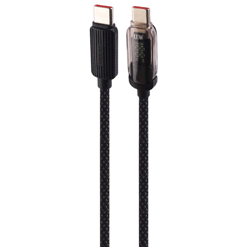 کابل دو سر تایپ سی فست شارژ 100 وات ارلدام EC-189C-C طول 1 متر