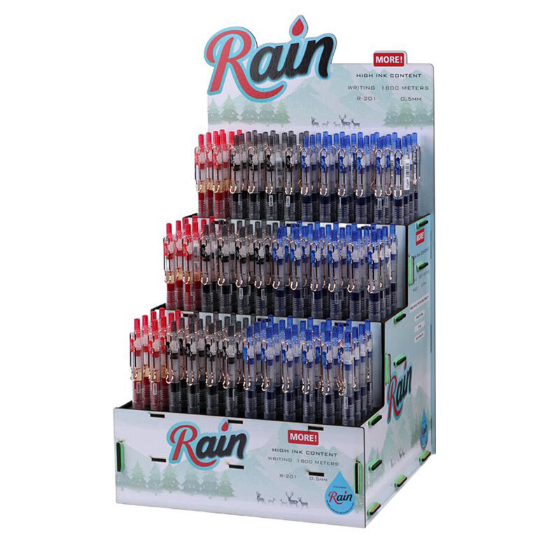خودکار رین 0.5 میلی متر More R-201 بسته 144 عددی
