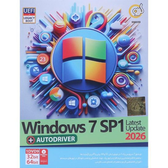 Windows 7 Ultimate SP1 Latest Update 2026 + Auto Driver 1DVD9 گردو