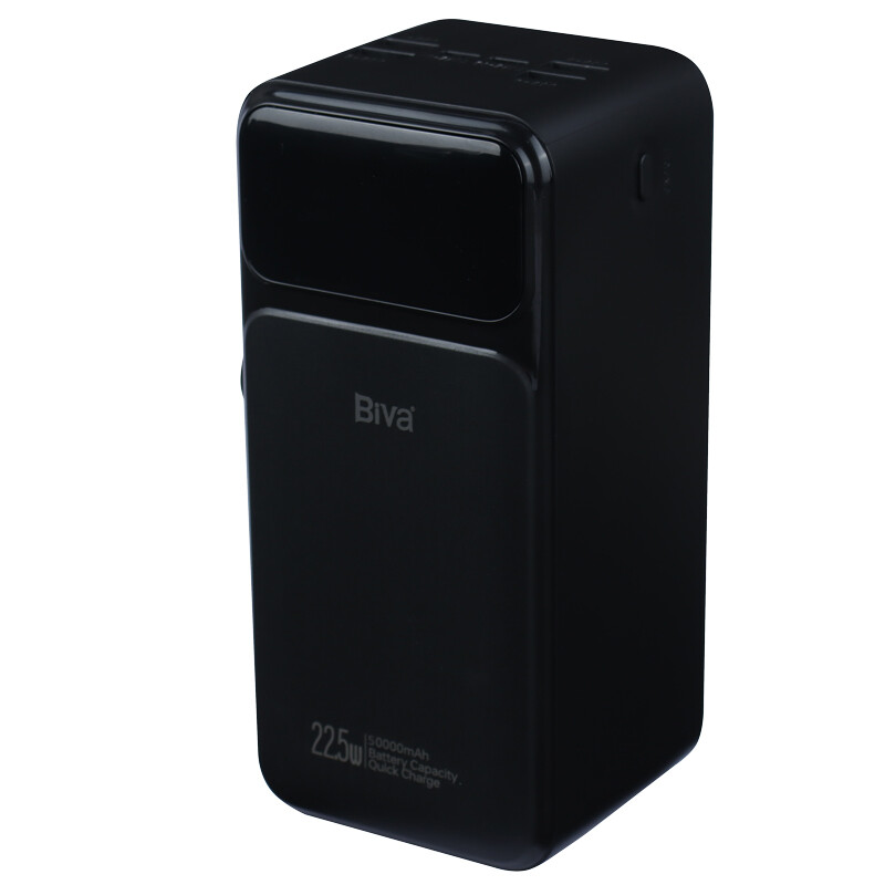 پاور بانک فست شارژ بیوا BP-052 PD 22.5W ظرفیت 50000 میلی آمپر ساعت
