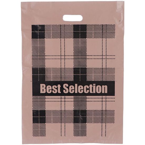 نایلون دسته دار طرح Best Selection سایز 55*40 سانتی متر بسته 1 کیلویی