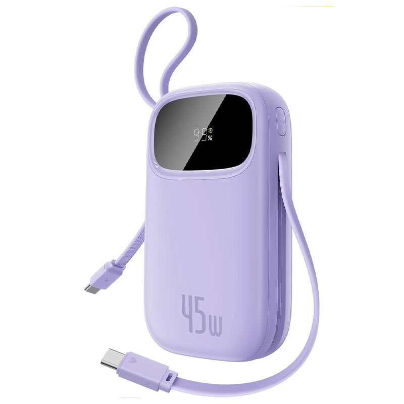 پاور بانک فست شارژ باسئوس QPow 3 P10082105123 PD 45W ظرفیت 20000 میلی آمپر ساعت