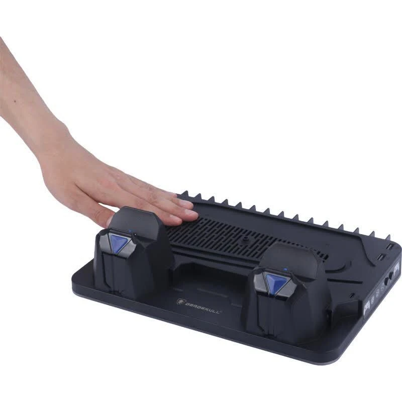 خنک کننده و شارژر دسته ps5/ps5 slim/ps5 pro دد اسکال ds-mz8043