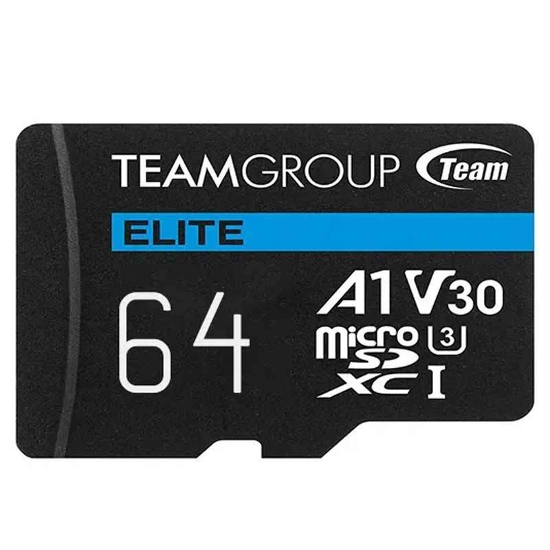 رم میکرو 64 گیگ تیم گروپ Team Group A1 V30 U3 100MB/s