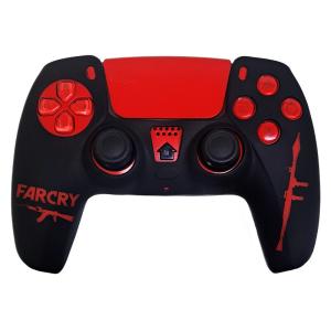 روکش دسته بازی PS5 طرح Far Cry مشکی قرمز