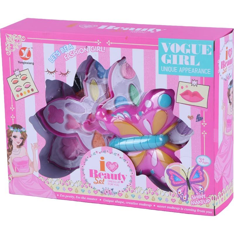 ست اسباب بازی لوازم آرایشی پروانه ای جعبه ای Yonglexiang NO.YX325 کد 101535