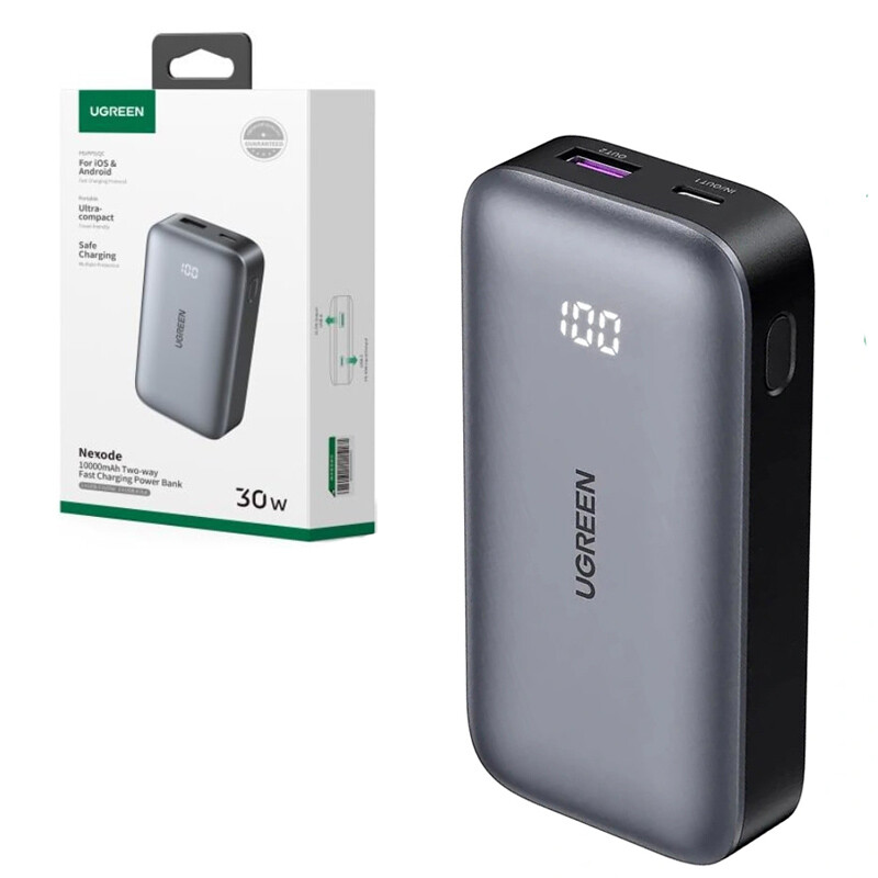 پاور بانک فست شارژ یوگرین PB502-25185 PD 20W ظرفیت 10000 میلی آمپر ساعت