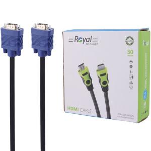 کابل VGA رویال Royal طول 30 متر