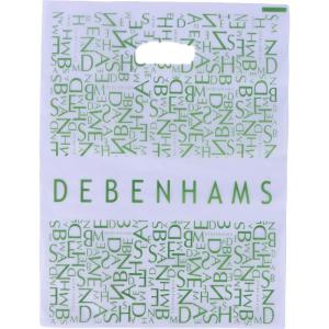 نایلون پایپی دسته دار طرح Debenhams سایز 45*35 سانتی متر بسته 1 کیلویی
