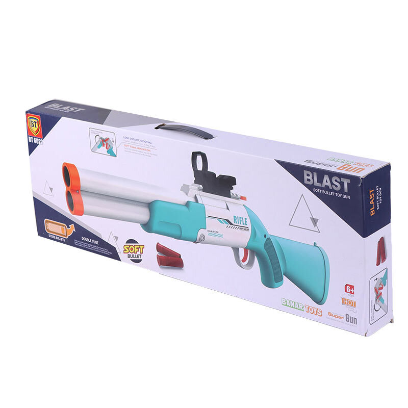 تفنگ دو لوله اسباب بازی پوکه پران Banar Toys BT6022