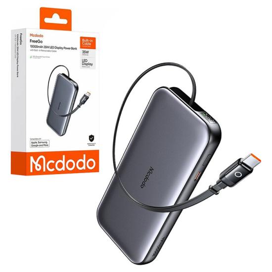پاور بانک فست شارژ مک دودو FreeGo MC-073 PD 35W ظرفیت 10000 میلی آمپر ساعت