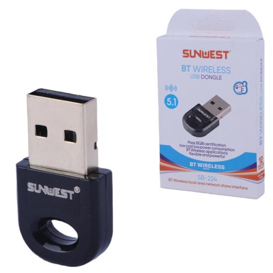 دانگل بلوتوث کامپیوتر سان وست SB-224