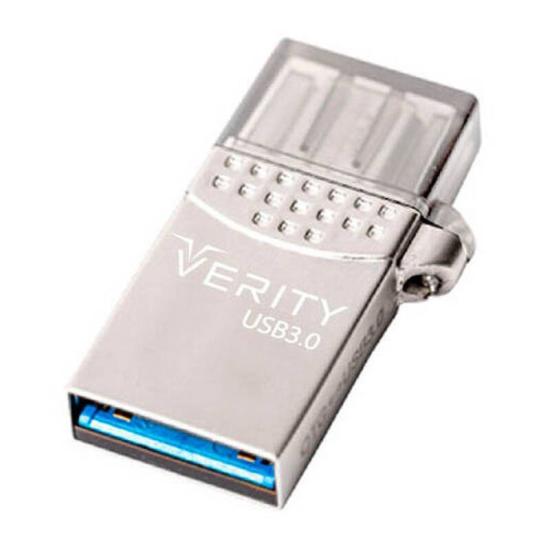 فلش 32 گیگ وریتی Verity O511 Dual Drive OTG Type-C USB3