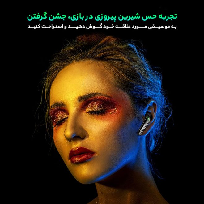 هندزفری بی سیم گیمینگ لنوو مدل FAT XT92 QAZ