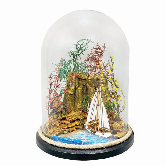 چراغ خواب هانسل وود مدل ساحل فصل پاییز کد 30cm